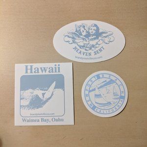 Brandy Melville Baby Blue Stickers